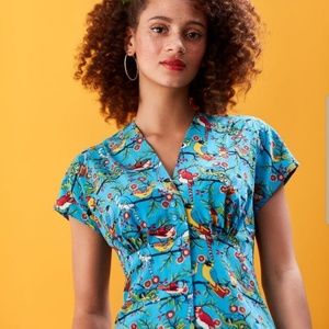 Emily and Fin Esther Aztec Birds